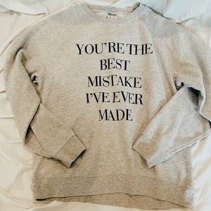 Ariana Grande Best Mistake Sweatshirt